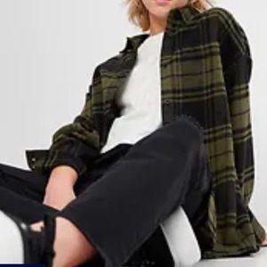 Gap Teen 100% Organic Cotton Flannel Shirt